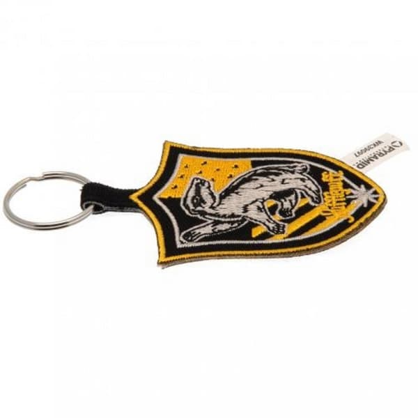 Harry Potter Hufflepuff Nøglering One Size Sort/Gul Black/Yellow One Size IC
