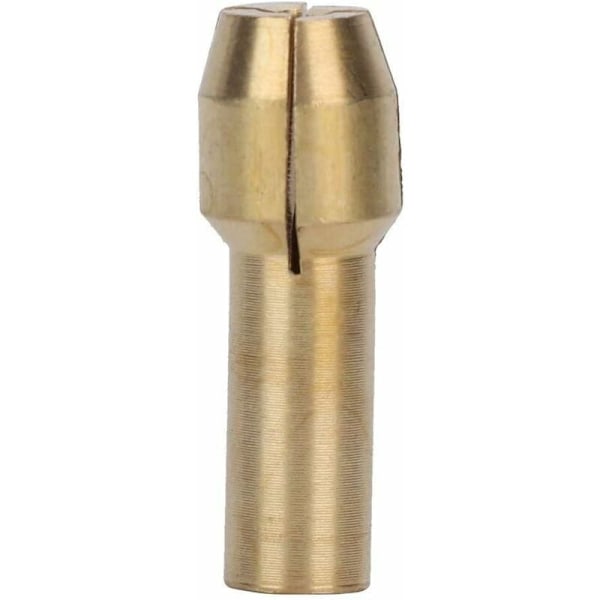 10 stk. spændepatron 0,5-3,2 mm Mini messing spændepatroner Elektriske patroner Roterende værktøjstilbehør (hale diameter 4,3 mm)
