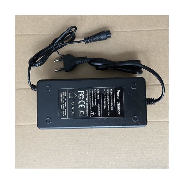Lader for Pro Speedway Elektrisk Scooter Laderadapter Tilbehør Utgang 54.6v 2a , EU P