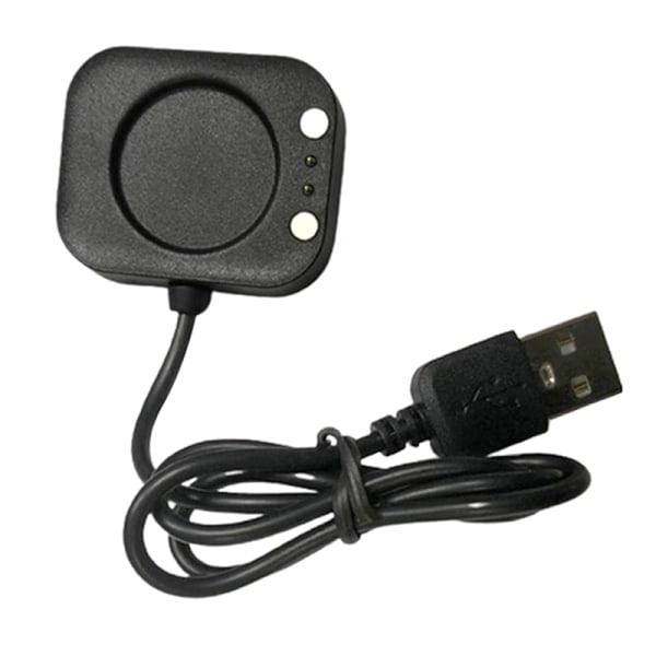 IC Musta USB-latausjohto Latausteline Älykellolle
