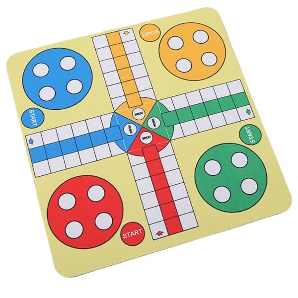 Foldable Leather Chess Board Compact Washable Mouse Pad Family Travel Board Game