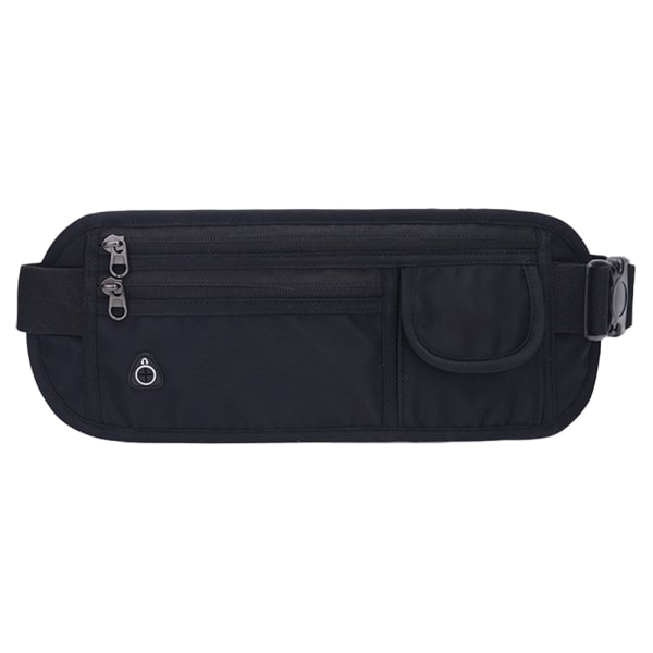 IC Nylon utomhus löpficka multifunktionell resepass svart