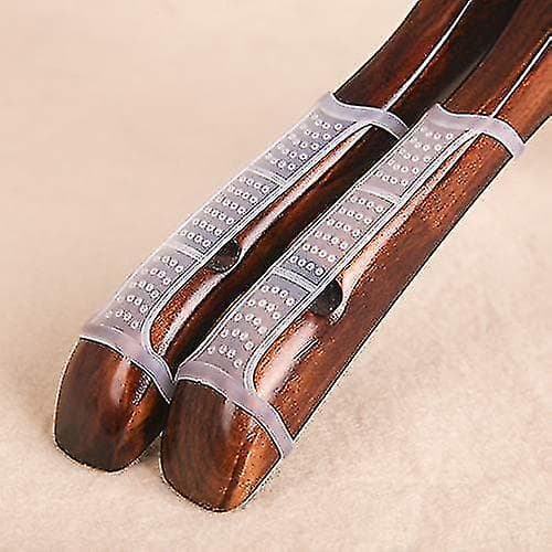 100 st transparenta halkskydd för galgar, galgremsor