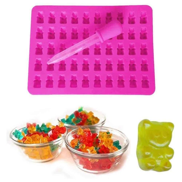 IC Form 50 Med Gummy Bear Isbitform, rosa