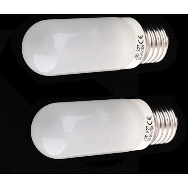 2 kpl 250W 220-240V E27 (Standardi Edison-kierre) himmeä halogeenilamppu, korvaava mallinnuslamppu valokuvausstudiossa käytettävään salamavaloon