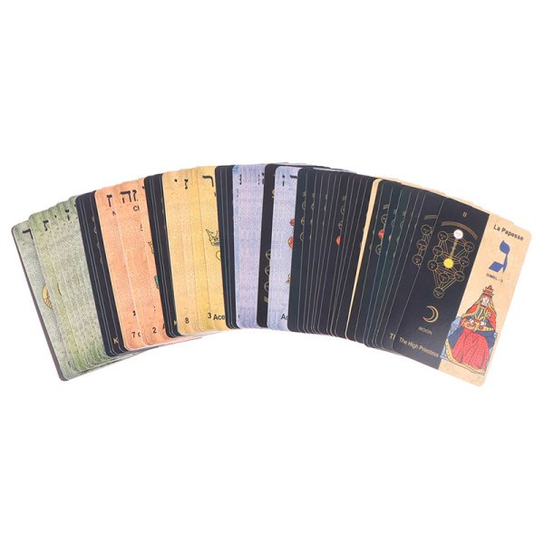 IC 5781 Kabbalistiset Tarot-kortit Perhejuhla Lautapeli Divin Monivärinen ONE  SIZE