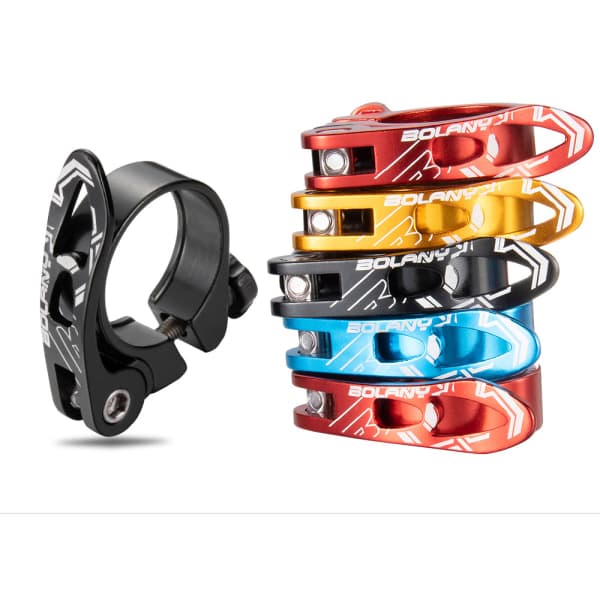 IC Mountainbike sadelpindsklemme tilbehør rød 31,8mm