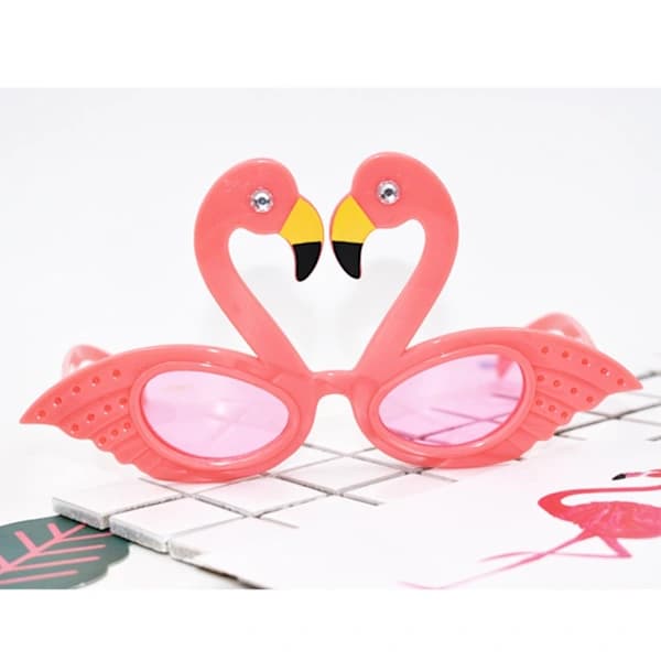 2 kpl Luau-juhlalaseja Uutuus Aurinkolasit Flamingo-lasit