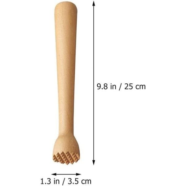 IC 2-pak Træ Cocktail Blender Træ Blender Værktøj