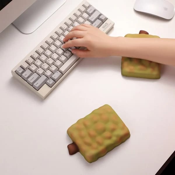 Mus Håndleddsstøtte Ergonomisk Håndleddsstøtte Silikon Håndleddspute for Datamaskin