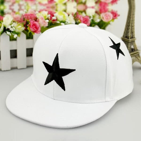 IC Barnstjerne Baseball Cap Drenge Piger Hip Hop Broderi Justerbar Solhat Basecap
