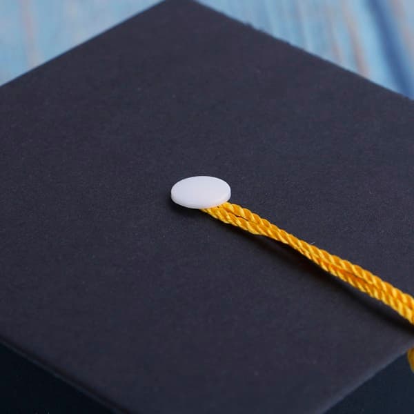 IC 10st Creative Doctor Hat Cap Candy Box 2019 Graduation Celebra Black