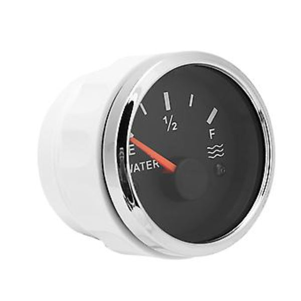 Digital vandstandsmåler, 52 mm rustfri stål vandstandsmåler til bil, problemfri integration