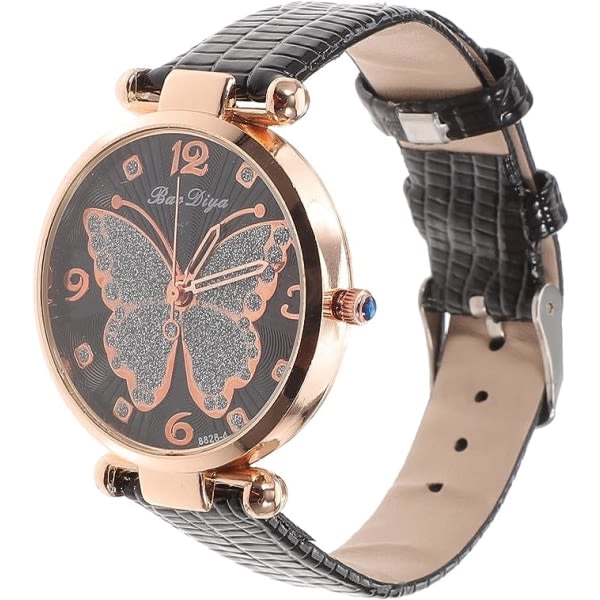 IC Watch: Analog Kvartsur med Fjärilsurtavla för Kvinnor