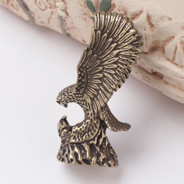 IC Lento kotkan pronssipatsas Miniatyyri messinkihahmo Home Deco