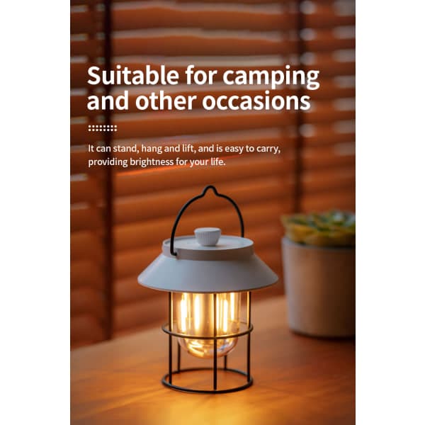 IC Utendørs Campinglys USB Nødlys Atmosfære Utendørslys Hvit DQ309