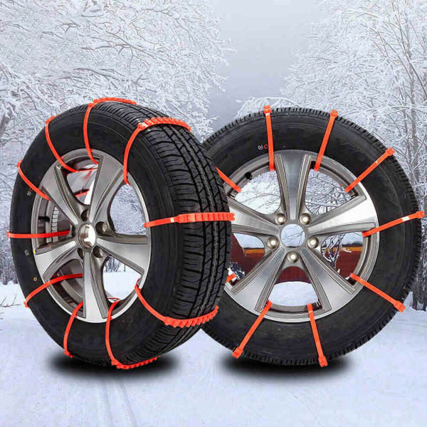 20 stk Hjul Dekk Snø Anti-Skli Kjeder for Bil Lastebil SUV Nød Universal 20 stk