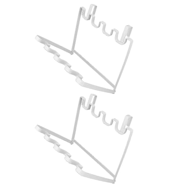 Hanging Trash Bag Holder 2 Pcs Foldable Iron Rack for Sink, Kitchen Cabinet, Cabinet Door
