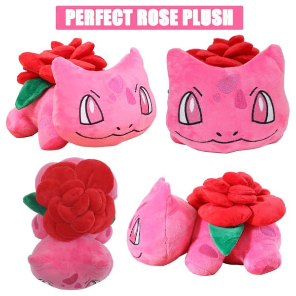 IC NOE Super Blød Rosa Rose Pige Plys