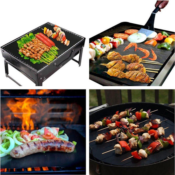 BÖR® Teflon BBQ-måtter - 5 stk.