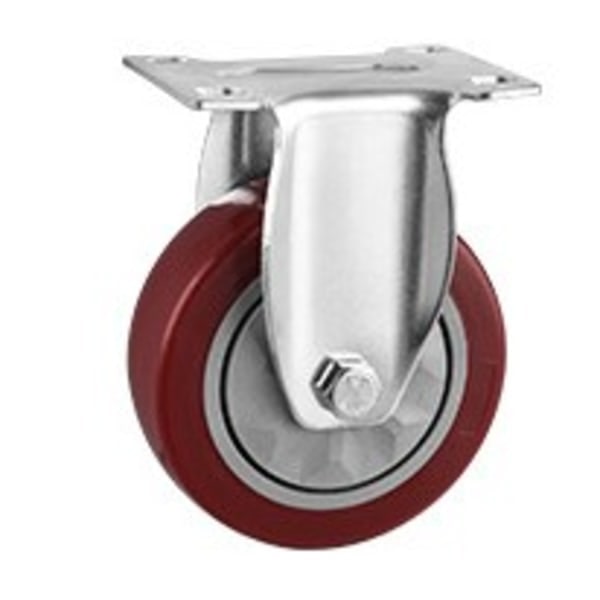 IG Heavy Duty 75 mm Gummi-Svingbare Lænkehjul Møbelvogn