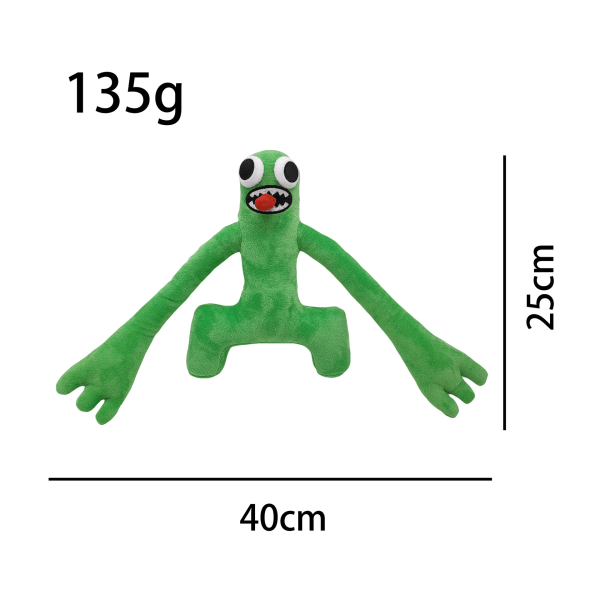 IC Rainbow Friends Plysdyr Legetøj Blå Monster Blød Plys Y