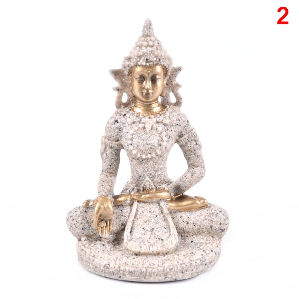 IC Buddha Statyer Sandsten Thailand Buddha Skulptur Fengshui Fig 2