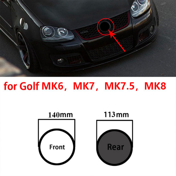 IC Lämplig för golf 7/7.5 golf 8 höjd 6 modifierad svart etikett ne colorB C