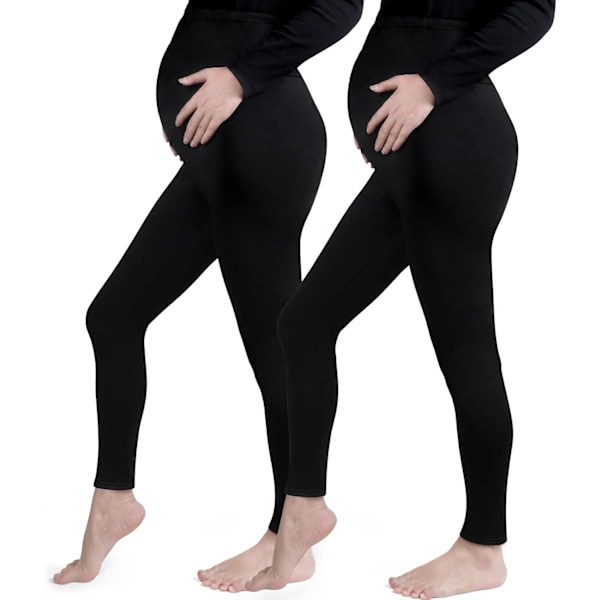 Maternity Leggings for Women, Stretchy Adjustable High Waist Maternity Pants, High Waist Soft Maternity Leggings for Belly