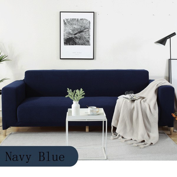 IC Sofföverdrag Stretchöverdrag med två överdrag 1 st (Love Sofa Mörkblå