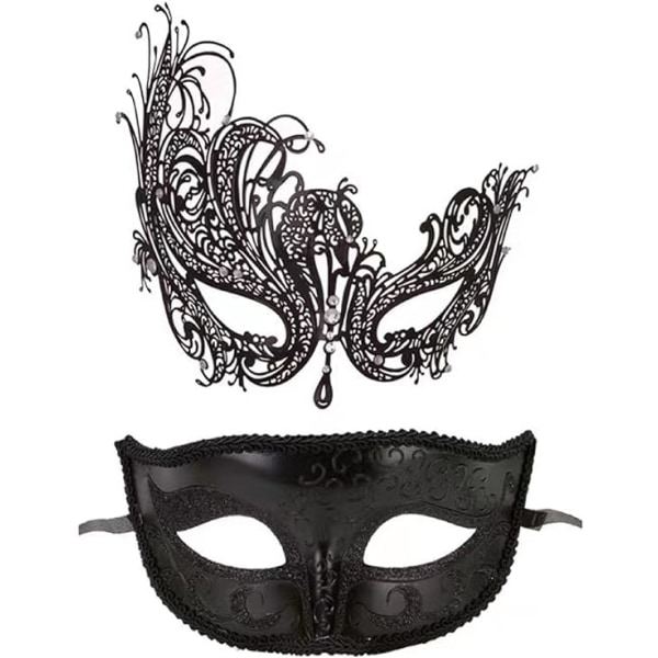 IC Par Maskerad Mask Metall Masker Venetianska Party Mask Halloween