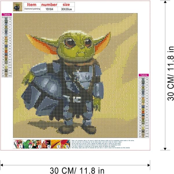 IC DIY 5D-diamantmaleri, diamantmaleri til voksne