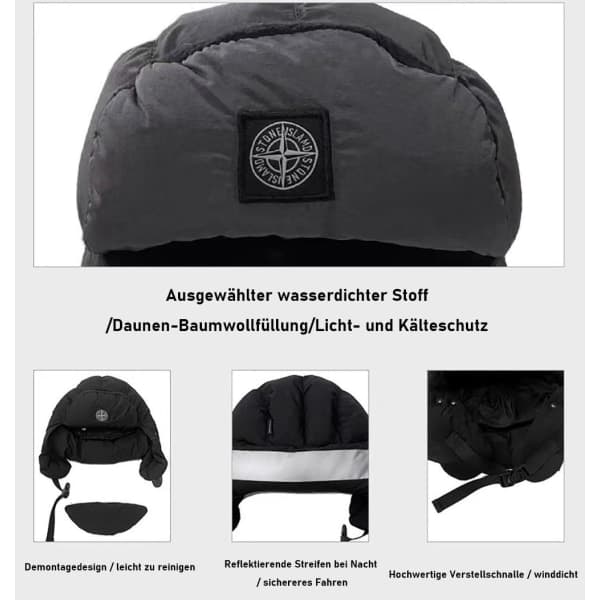 IC NOE Vintervarm mössa med öronlappar, skridskoåkning O
