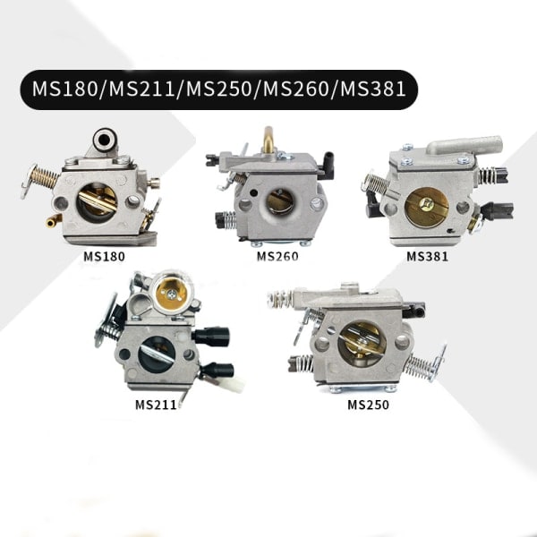 IC-kaasutin ruohonleikkuri STIHL MS211:lle