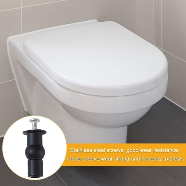 Pieces - Universal - Toilet Seat - Parts - for - Mounting Kit - Hinge Replacement Kit - Mounting Hardware