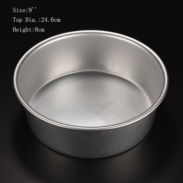 IC Rund bageform i aluminium til sandkage Kitc 9'