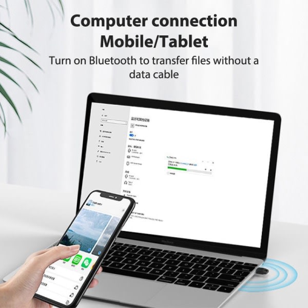 IC USB Bluetooth 5.3-adapter Bluetooth dongle-adapter til ledning
