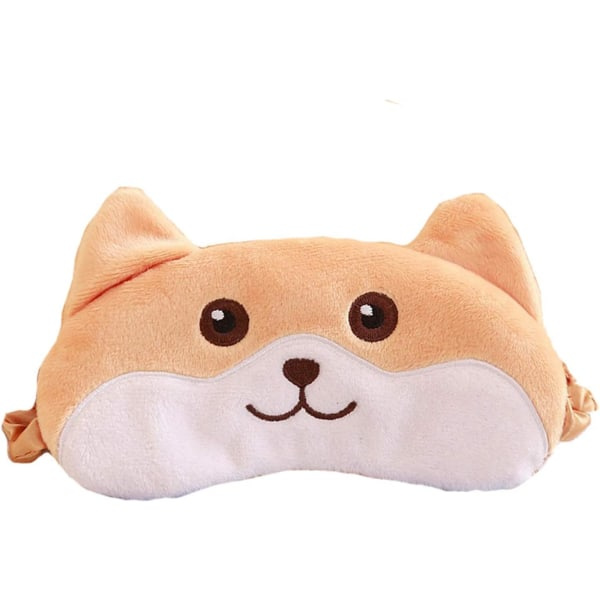 IC Brun Corgi Pentu Koiran Uni Mask Ögonmask
