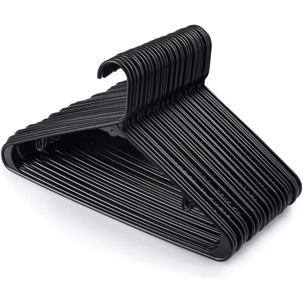 IC CNE 30-pack Vuxen klädhängare, starka plastklädhängare