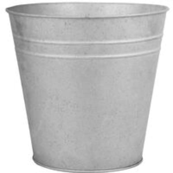 IC Blomkruka i Zink 13 cm. Grå. Märke: Esschert Design. Ref. : OZ51
