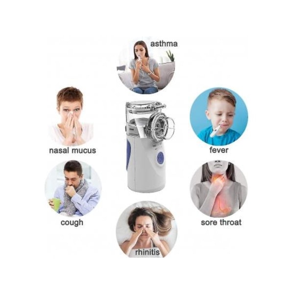 IC Nebulisator - Håndholdt personlig dampinhalator Nebulisator
