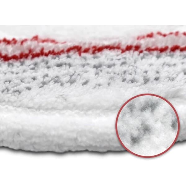 2 stycken Mikrofibermopprefill för Vileda Spin and Clean Mopp, Tvättbart och Återanvändbart Ersättningsmopphuvud för Rengöring av Golvmopp för Vileda