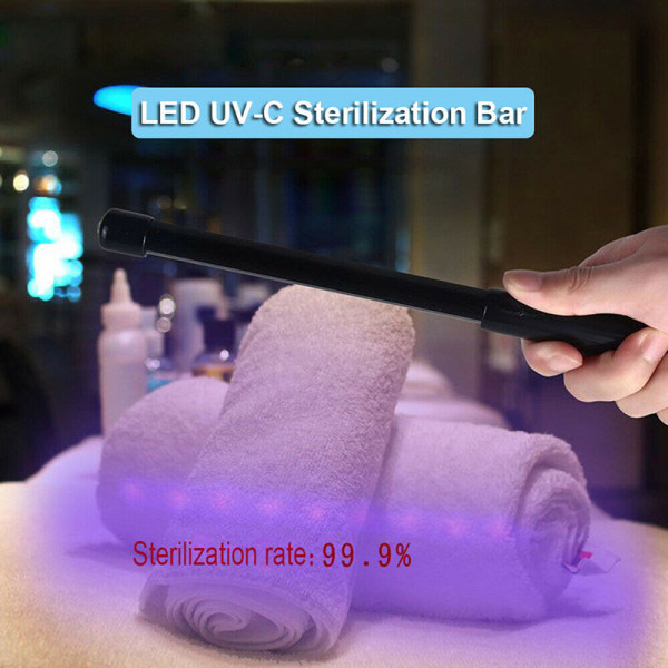 Bärbar UV-desinfektionslampa bakteriedödande steriliseringslampa