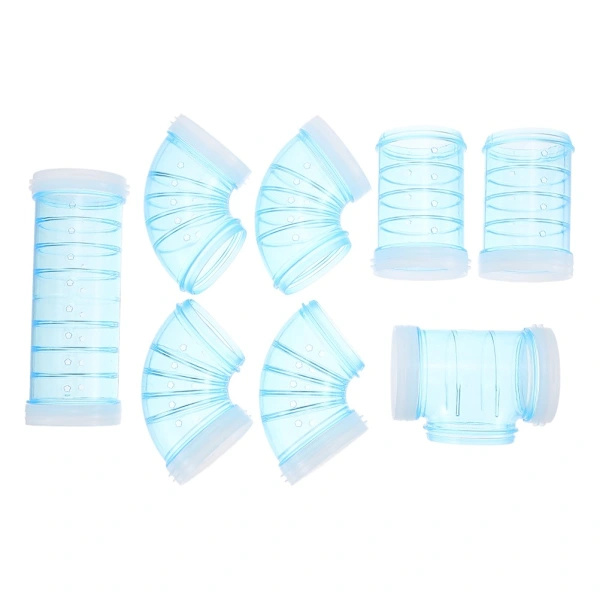 DIY Labyrinth Connection External Cage Tunnel Extendable Hamster Tubes Small Animals