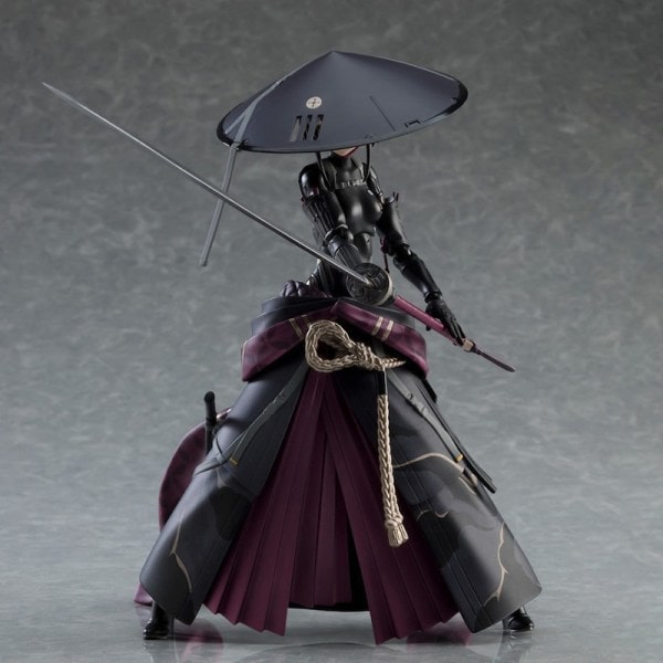 IC 1 stk Anime Figma 549 Ronin Falslander Actionfigur hine Girl Mo Sort One size