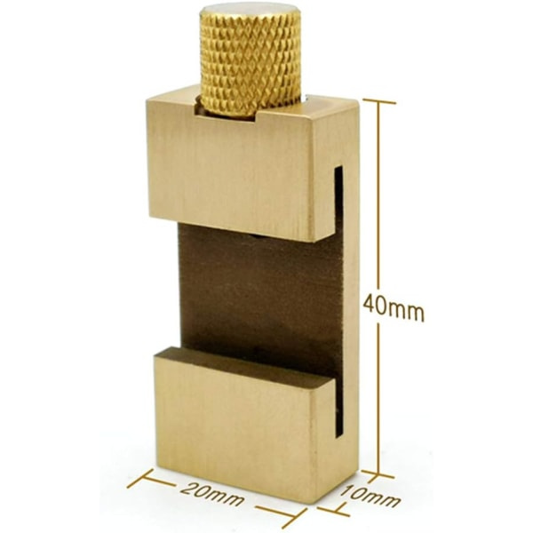 IC Lineal af messingstål Lineal Stoplineal 30 cm lineal Messinglineal med tandhjulsskala Positioneringsblok Parallellinjal