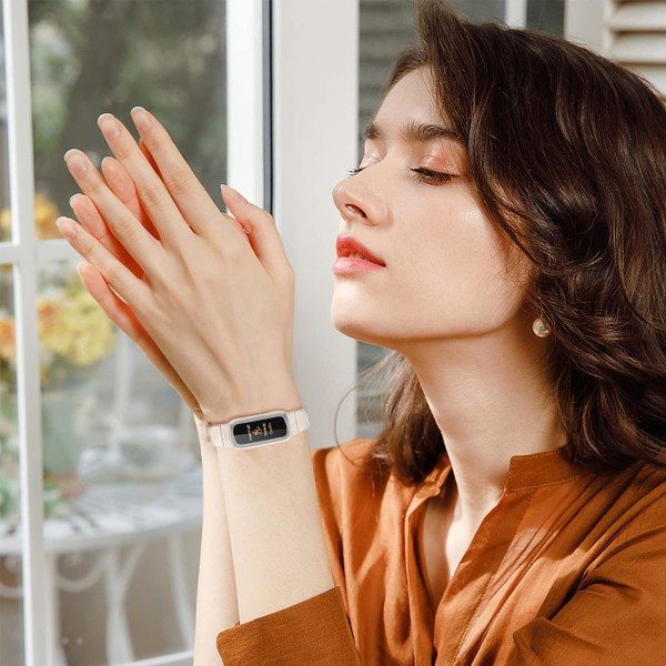 Passer til Fitbit Luxe/Luxe SE - rem med beskyttende etui IC