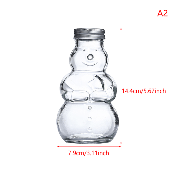 IC 300 ml 10 oz lasi hunajapurkit alumiinikorkilla Bear Octop A2