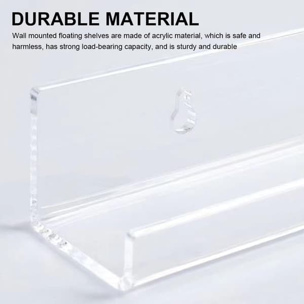 6-pack - Väggmonterad - Vinylskivdisplay - Albumdisplay - Displayställ - Lätt - Robust - Lämplig - Hem - Restaurang