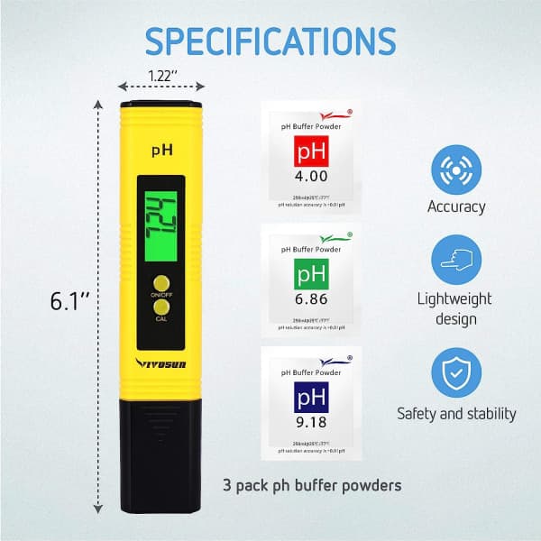 IC pH- og TDS-måler Combo, 0,05ph Høj præcision Pen pH-måler ± 2% R